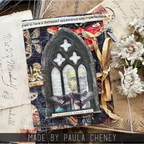 Tim Holtz idea-ology 2025 Halloween Baseboards th94434 moth