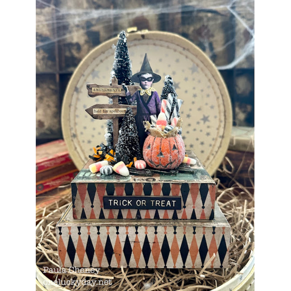 Tim Holtz idea-ology 2025 Halloween Jack-O-Lanterns th94439