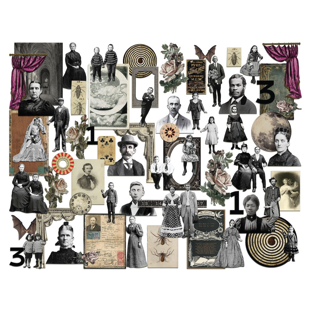 Tim Holtz idea-ology 2025 Halloween Layers and Paper Dolls th94441 product