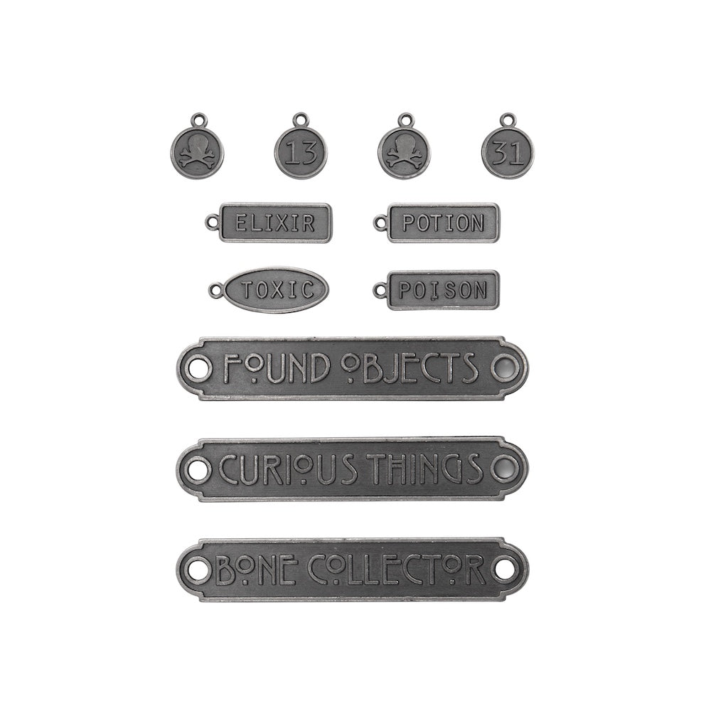 Tim Holtz idea-ology 2025 Halloween Word Plaques and Tags th94438 product