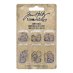 Tim Holtz idea-ology 75 Jump Rings Hardware Attach Ring TH92726