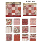 Tim Holtz idea-ology 8 x 8 Palette Paper Collection January 2026 I Want It All Bundle red