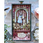 Tim Holtz idea-ology ADORNMENTS FLORAL th93789 emma | color-code:ALT03