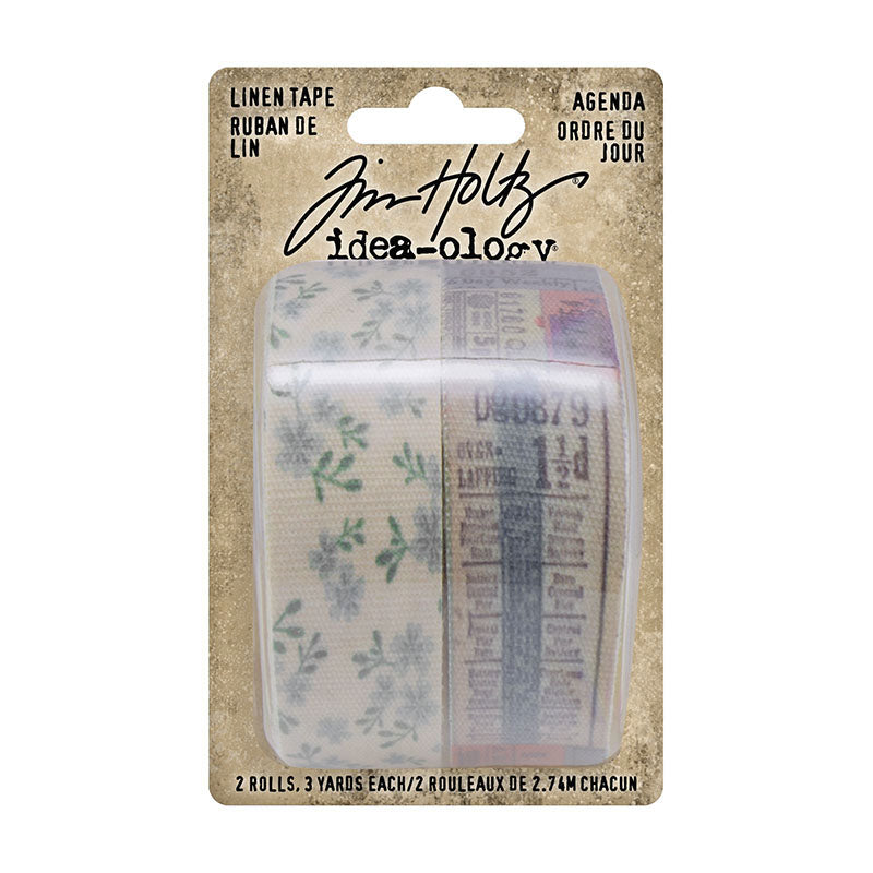 Tim Holtz idea-ology AGENDA Linen Tape th94140