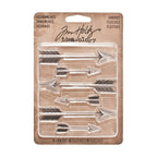 Tim Holtz idea-ology ARROWS Adornments Metal Charms TH93127