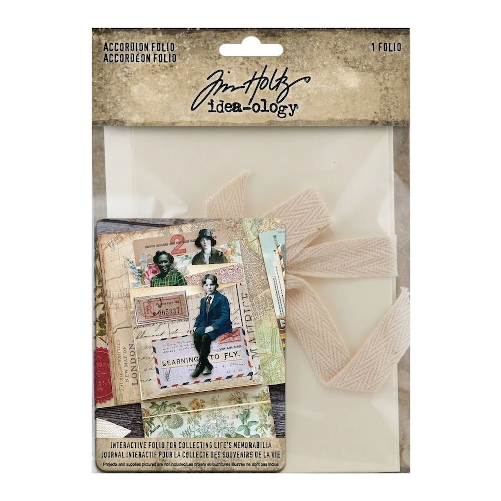 Tim Holtz idea-ology Accordion Folio th94215