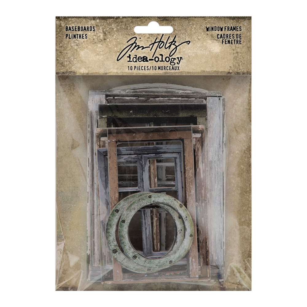 Tim Holtz idea-ology Baseboard Window Frames th94248