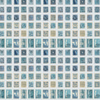 Tim Holtz idea-ology Blue 8 x 8 Palette Paper Collection th94477 postage