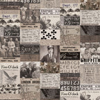 Tim Holtz idea-ology Charcoal 12 x 12 Palette Paper Collection th94465 collage