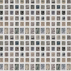 Tim Holtz idea-ology Charcoal 12 x 12 Palette Paper Collection th94465 postage
