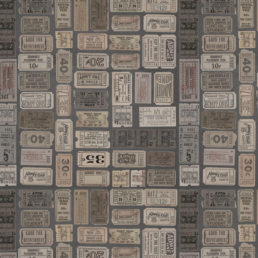 Tim Holtz idea-ology Charcoal 12 x 12 Palette Paper Collection th94465 tickets