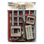 Tim Holtz idea-ology Christmas 2026 Baseboards and Transparencies th94490
