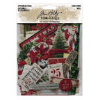 Tim Holtz idea-ology Christmas 2026 Ephemera th94492