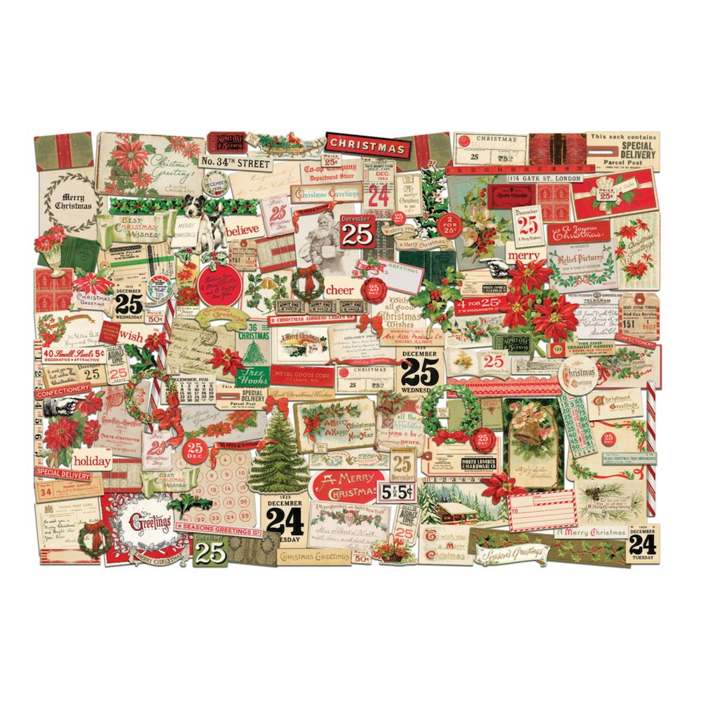 Tim Holtz idea-ology Christmas 2026 Ephemera th94492 product