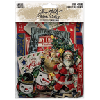 Tim Holtz idea-ology Christmas 2026 Layers Five + Dime th94496