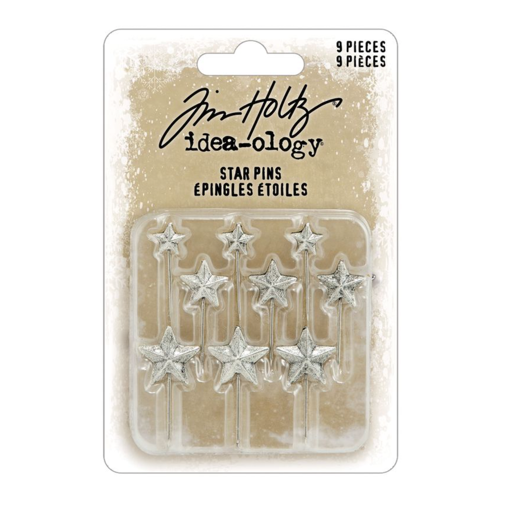 Tim Holtz idea-ology Christmas 2026 Star Pin th94498