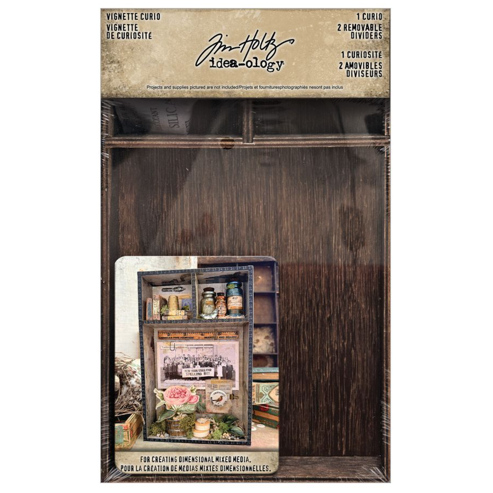 Tim Holtz idea-ology Christmas 2026 Vignette Curio th94505