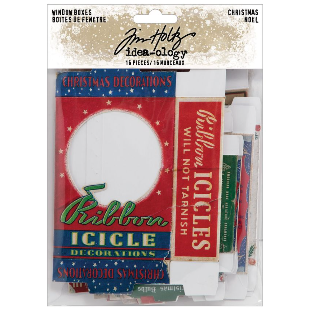 Tim Holtz idea-ology Christmas 2026 Window Boxes th94506
