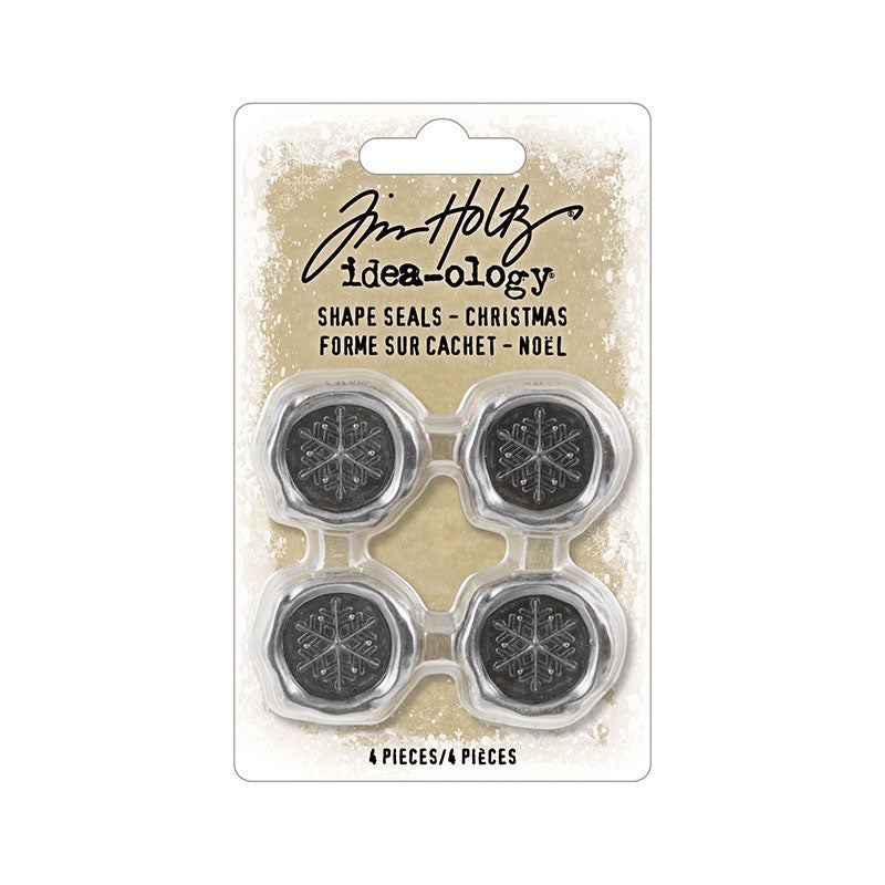 Tim Holtz idea-ology Christmas Shape Seals th94293