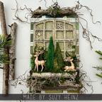 Tim Holtz idea-ology Christmas Woodland Trees Alpine th94358 suzy