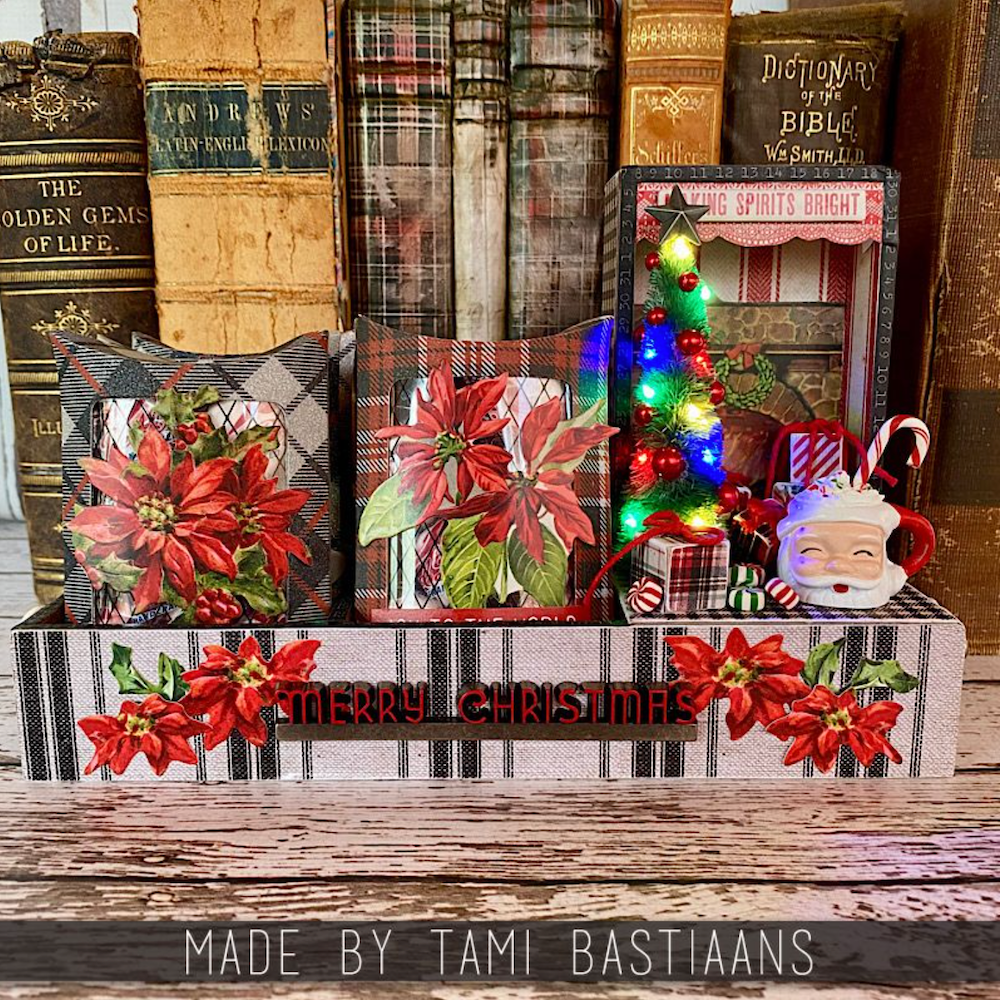 Tim Holtz idea-ology Christmas Woodland Trees Alpine th94358