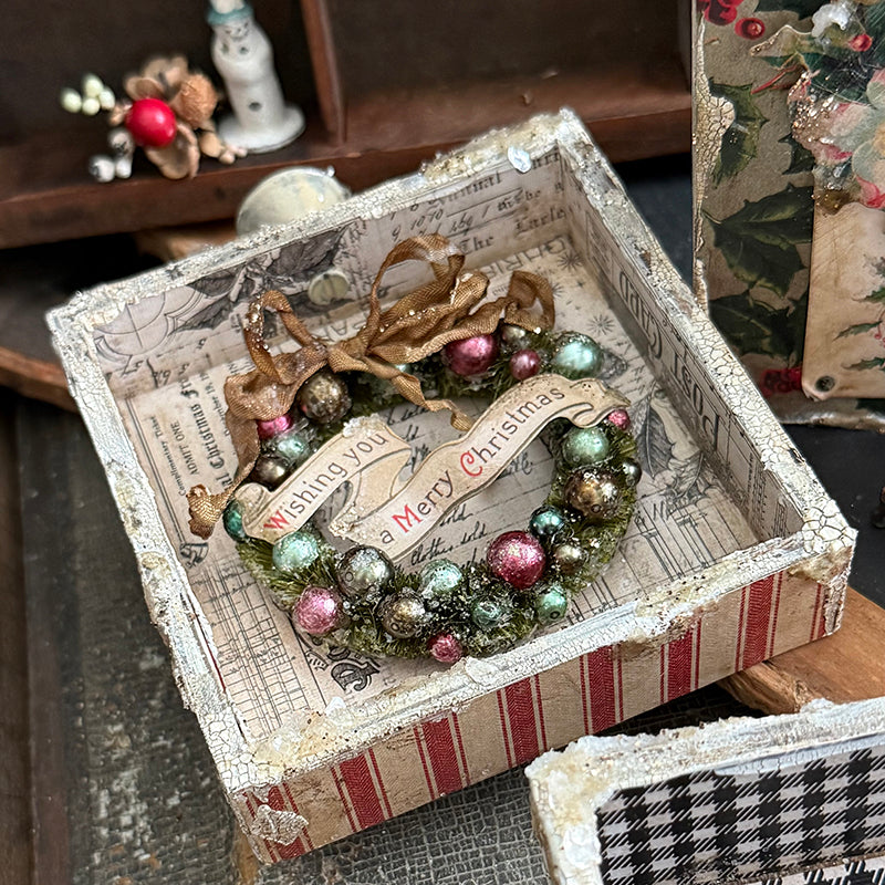 Tim Holtz idea-ology Christmas Woodlands Garland th94418 StacyHutchinson_3