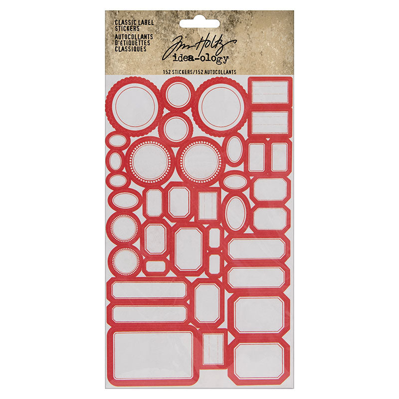 Tim Holtz idea-ology Classic Label Stickers th93959