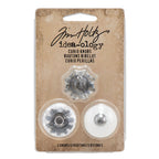 Tim Holtz idea-ology Curio Knobs Door Knob Hardware Metal TH92840