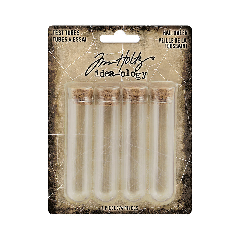 *Tim Holtz idea-ology GLASS TEST TUBES th94156