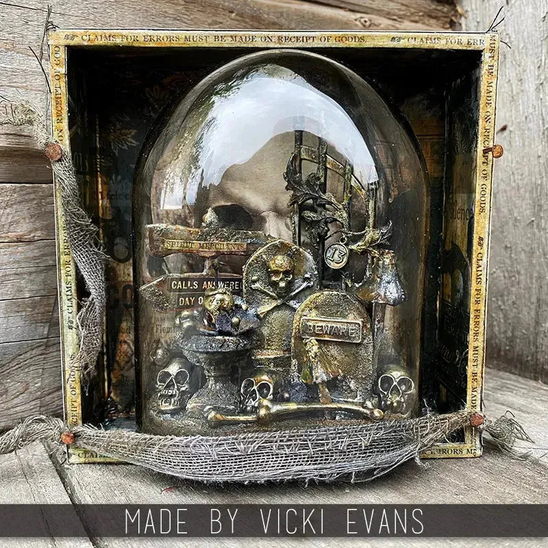 Tim Holtz idea-ology Graveyard th94337