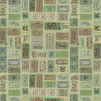 Tim Holtz idea-ology Green 12 x 12 Palette Paper Collection th94460 ticket