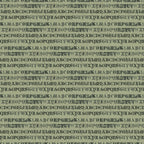 Tim Holtz idea-ology Green 8 x 8 Palette Paper Collection th94474 letters