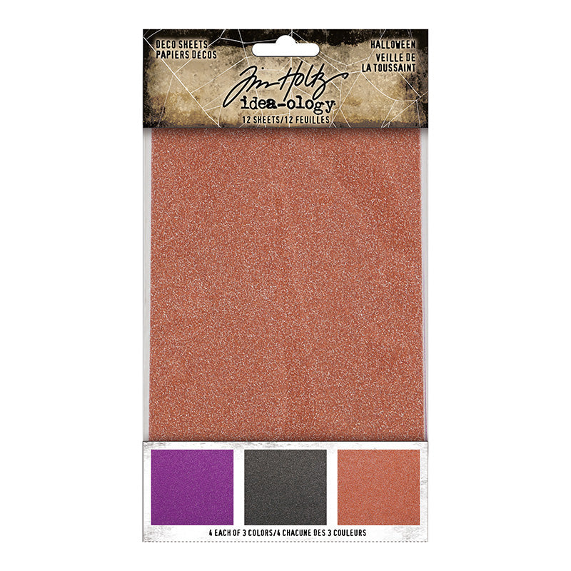 *Tim Holtz idea-ology HALLOWEEN Deco Sheets th94258