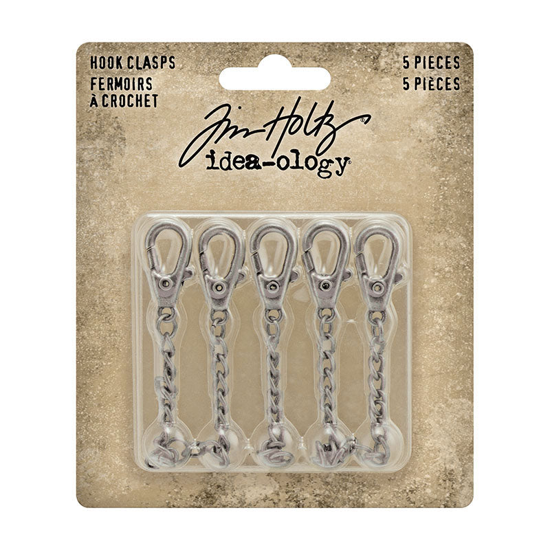 Tim Holtz idea-ology HOOK CLASPS th94133