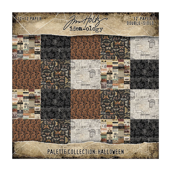 Tim Holtz idea-ology Halloween 2026 12 x 12 Palette Paper