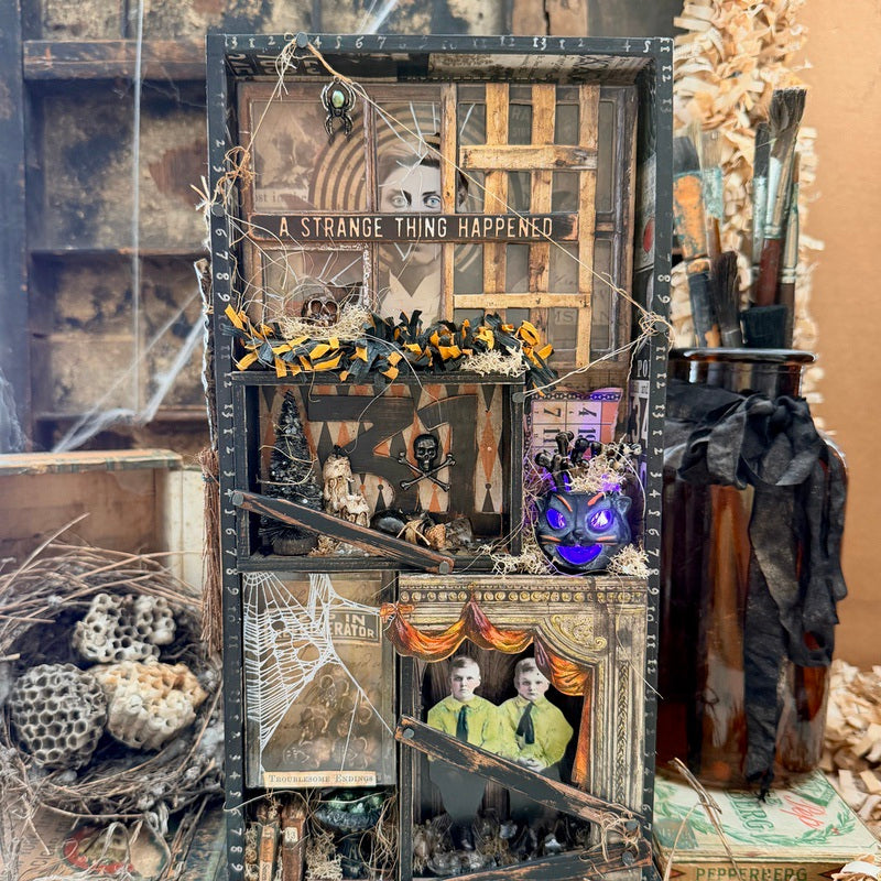Tim Holtz idea-ology Halloween Ephemera Pack th94435 paula 26 | color-code:ALT04