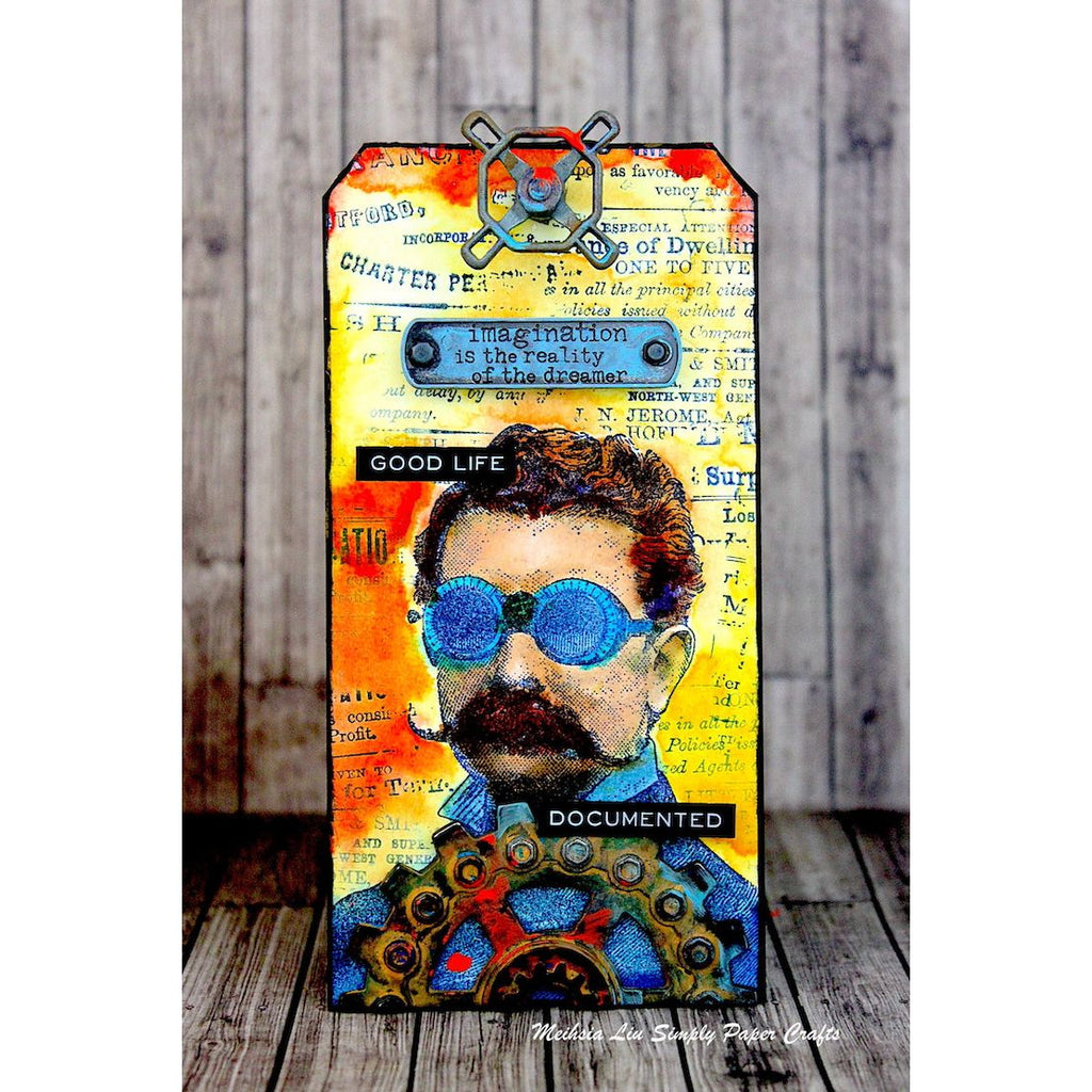 Tim Holtz idea-ology INDUSTRiAL GEARS Embellishments th94142 good life
