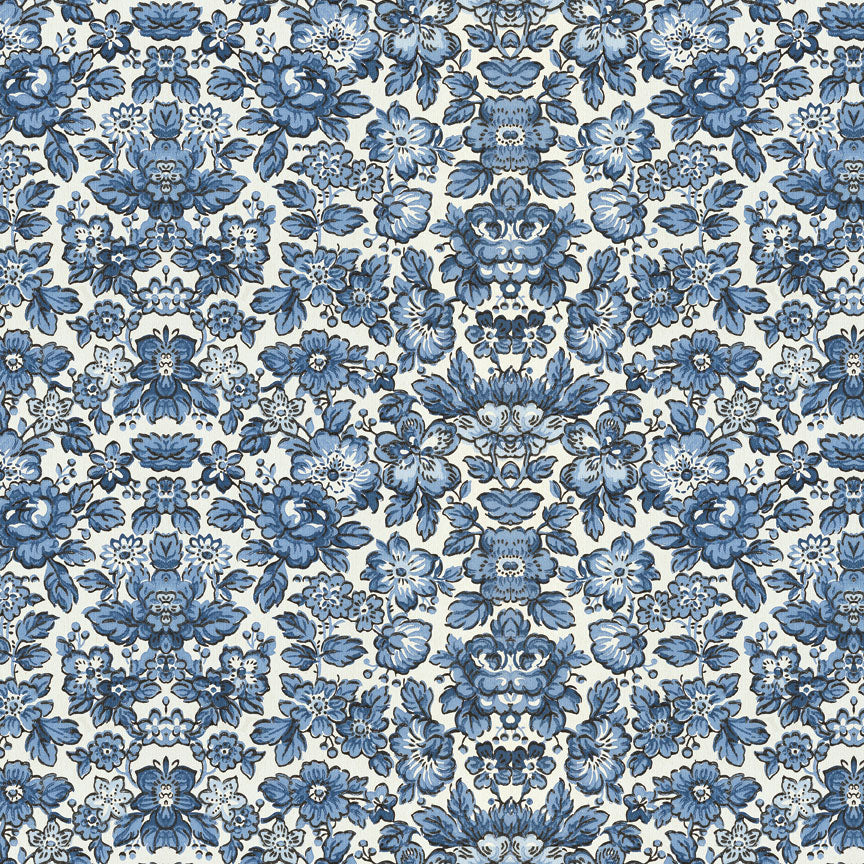 Tim Holtz idea-ology Indigo 12 x 12 Palette Paper Collection th94462 floral