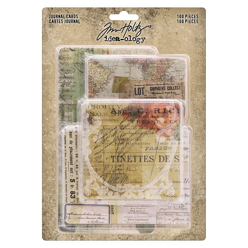 Tim Holtz idea-ology JOURNAL CARDS th93957
