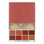 Tim Holtz idea-ology KRAFT STOCK STACK WARM Paper th94112