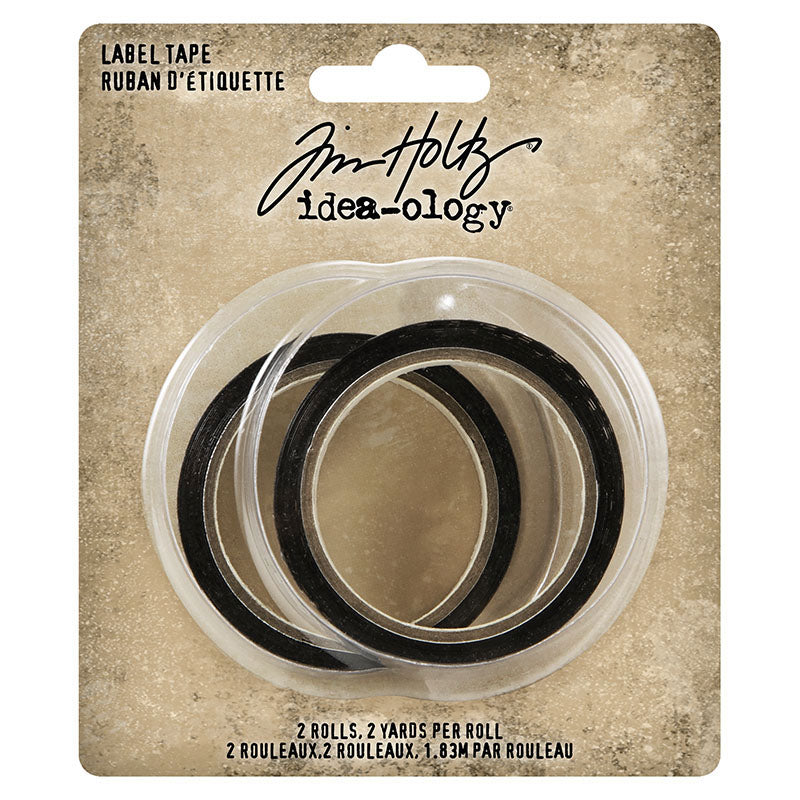 Tim Holtz idea-ology LABEL TAPE Embellishments th94043