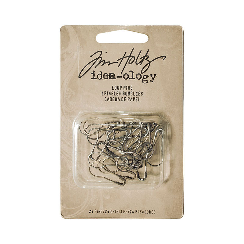 Tim Holtz idea-ology LOOP PINS TH93200