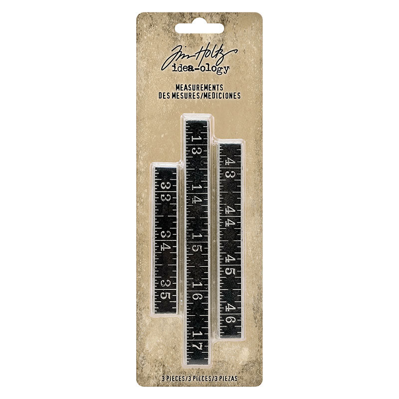 Tim Holtz idea-ology MEASUREMENTS th93682
