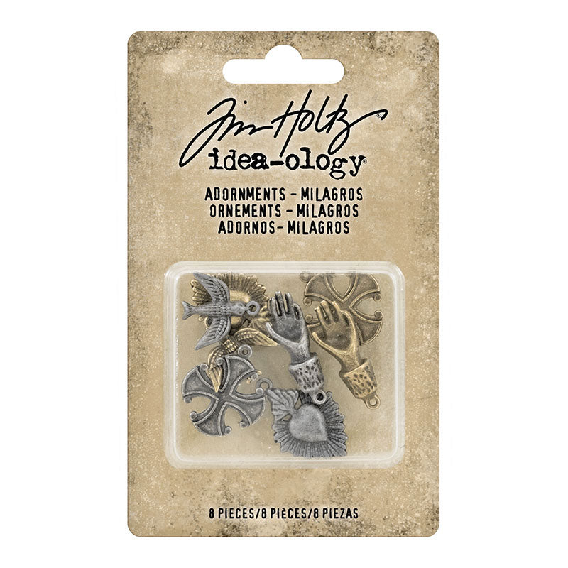 Tim Holtz idea-ology MILAGROS Adornments th93676