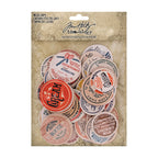 Tim Holtz idea-ology MILK CAPS th93684