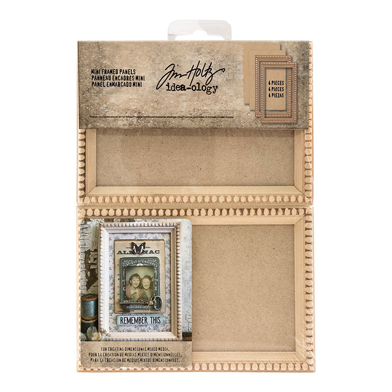 *Tim Holtz idea-ology MINI FRAMED PANELS Structures TH93582