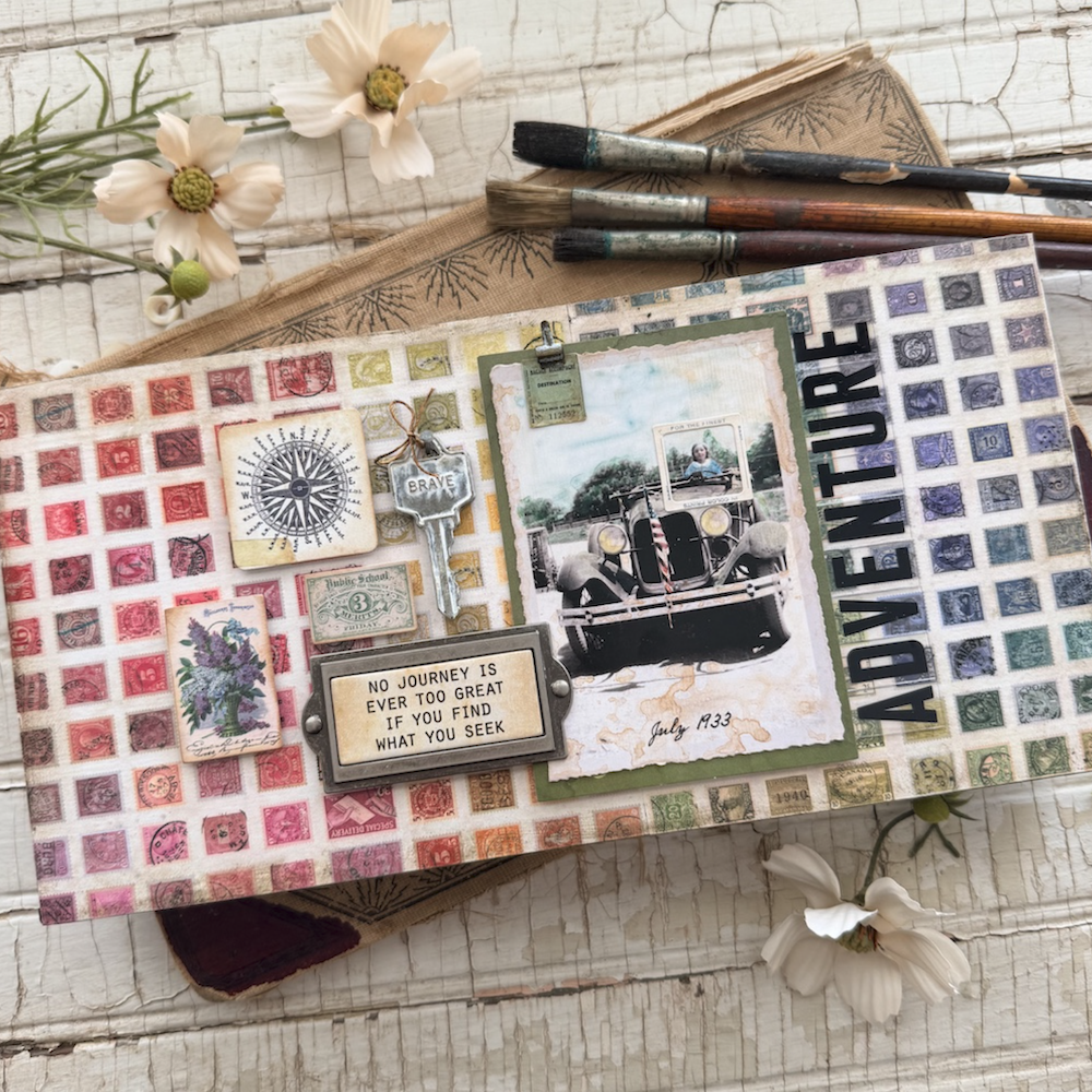 Tim Holtz idea-ology MINI MARQUEE LETTERS th94127 puala | color-code:ALT01