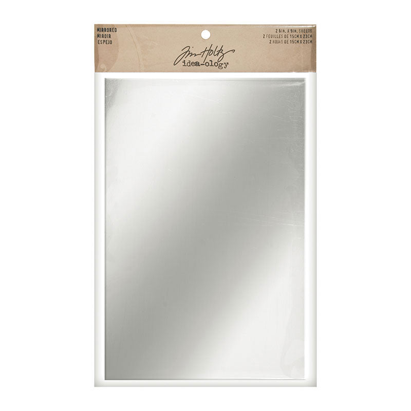 Tim Holtz idea-ology MIRRORED Sheets TH93029
