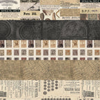 Tim Holtz idea-ology Neutral 12 x 12 Palette Paper Collection th94459 sample