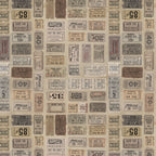 Tim Holtz idea-ology Neutral 12 x 12 Palette Paper Collection th94459 ticket